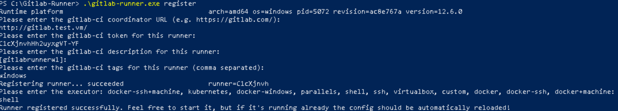 GitLab CE-Server mit Windows 2019-VM und PowerShell-Runner-Setup im Homelab