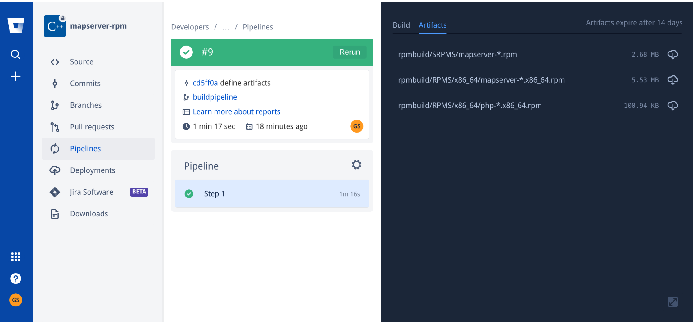 Bitbucket-Pipeline-Konfiguration mit GitLab-Container-Registry